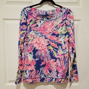 Lilly Pulitzer Multicolored Long Sleeve Shirt
